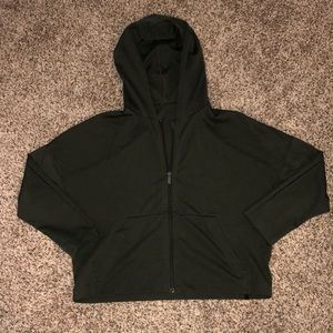Lululemon crop zip-up